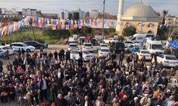 Muratpaşa Belediye Başkan Adayı Manavoğlu, Tütüncü'nün mitingine katıldı
