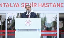 Sağlık Bakanı Koca, Antalya Şehir Hastanesi'nin açılışında konuştu: