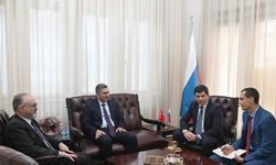 Vali Hulusi Şahin'den Rusya'nın Antalya Başkonsolosluğuna taziye ziyareti
