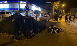 Antalya'da iki motosikletin çarpıştığı kazada 2 kişi yaralandı