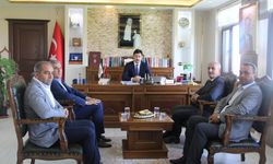 Kale Belediye Başkanı Özbay'dan Kaymakam Aksoy'a ziyaret