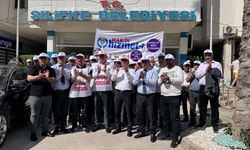 Mersin'de Silifke Belediyesinden çıkarılan işçiler için protesto