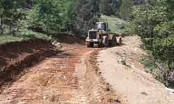 Afşin Kırsalında Yol Bakım Çalışmaları Sürüyor