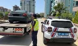 Alanya'da drift yapan sürücüye 128 bin 932 lira ceza kesildi
