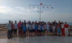 Hatay'da Gençlik Haftası kapsamında yelken yarışı yapıldı