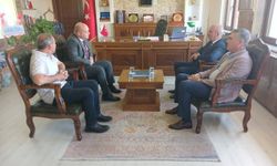 Kale Belediye Başkanı Özbay, Kaymakam Vekili Denli'yi ziyaret etti