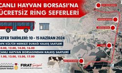 Canlı Hayvan Borsası’na Ücretsiz Seferler Başladı!