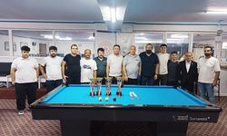 Kahramanmaraş’ta İlk 8 Top Bilardo Şampiyonası Düzenlendi