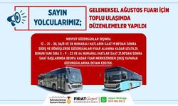 Geleneksel Ağustos Fuarı İçin Toplu Ulaşımda Düzenlemeler Yapıldı!