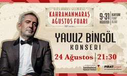 Yavuz Bingöl Konseri Cumartesi KAFUM’da!