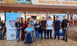 Polisten öğrencilere güvenlik bilgilendirmesi