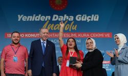 Cumhurbaşkanı Erdoğan "Yeniden Daha Güçlü Anadolu" 130 Bin Konut Anahtar Teslim Töreni'nde konuştu: (1)