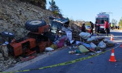 Mersin'de traktörün devrilmesi sonucu 1 kişi öldü