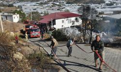 Mersin'de zirai alanda çıkan yangın söndürüldü