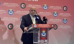 Hak-İş Genel Başkanı Arslan, Antalya'da Hizmet-İş Sendikasının toplantısında konuştu: