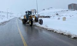 Malatya'da kardan kapanan 184 mahallenin yolu ulaşıma açıldı