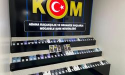 Adana'da kamyonun yedek yakıt tanklarından gümrük kaçağı 96 cep telefonu çıktı