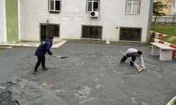 Edirne Keşan'da camii ve yol düzenleme çalışmaları