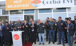 Mersin Mut'ta Çorba Evi'nin açılışı yapıldı