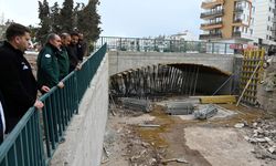 Kumluca'da Gavur Deresi'ndeki köprü tamamlandı