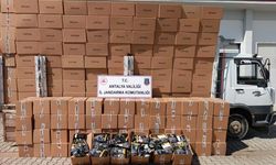 Antalya'da 4 ton kaçak tütün ele geçirildi
