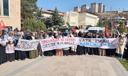 Malatya'da İsrail'in Gazze'ye yönelik saldırıları protesto edildi