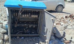 Samandağ'da trafodan kablo çalındı