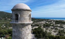 Yeniden ayağa kaldırılan Patara Deniz Feneri, çevre düzenlemesinin ardından ziyarete açılacak