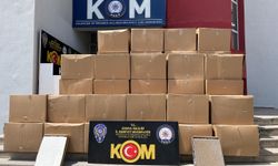 Adana'da 15 milyon 270 bin makaron ele geçirildi