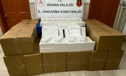 Adana'da 16 bin 100 paket makaron ele geçirildi
