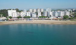 Adana'daki Ayas Belediye Plajı mavi bayrak verildi