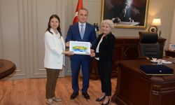 Akdeniz Gazeteciler Federasyonundan ziyaret