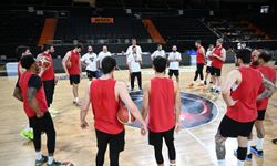 Basketbolda Mersin Spor, Anadolu Efes maçının hazırlıklarını sürdürdü