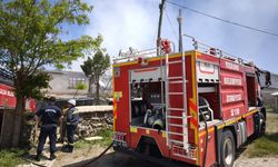 Burdur'da evde çıkan yangın söndürüldü