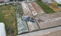 Gazipaşa ilçesinde hortumun zarar verdiği seralarda hasar tespiti çalışması yapıldı
