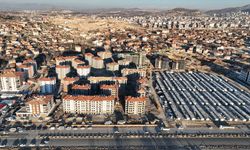 Malatya'da deprem konutlarının yapımı sürüyor