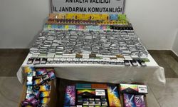 Manavgat'ta kaçak tütün ürünleri ve elektronik sigara operasyonu