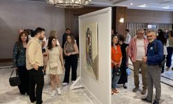 Mersin'de düzenlenen resim yarışmasında ödüller sahiplerini buldu