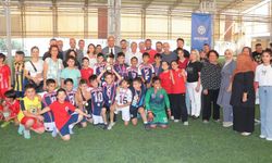 Mersin'de ilkokullar arası halı saha futbol turnuvası tamamlandı