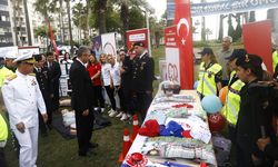 Mersin'de Karayolu Güvenliği ve Trafik Haftası çocuklarla kutlandı