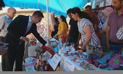 Mut Halk Eğitimi Merkezinin yıl sonu sergisi açıldı