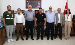 Yeşilay Hatay Şubesinden İl Emniyet Müdürü Gökce'ye ziyaret