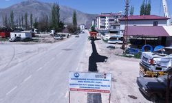 Elbistan'da Altyapı Çalışmaları Tamamlanan Mahallelerde Asfalt Çalışmaları Başladı