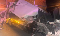 Kahramanmaraş'ta tır ile kamyon çarpıştı: 1 ölü 1 yaralı