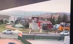 Kahramanmaraş’ta motosiklet kazası kamerada