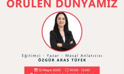 Onikişubat’ta ‘Kelimelerle Örülen Dünyamız’ Etkinliğinin Konuğu: Özgür Aras Tüfek