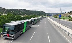 13 Yeni Hibrit Otobüs Yola Çıktı