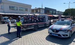 Alanya'da motosiklet kullanıcılarına yönelik denetim yapıldı