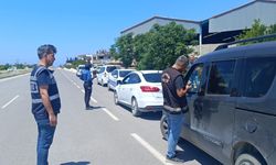 Samandağ'da Kurban Bayramı öncesi trafik denetimi yapıldı