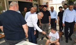 Başkan Sami Er, Kale ilçesini ziyaret etti